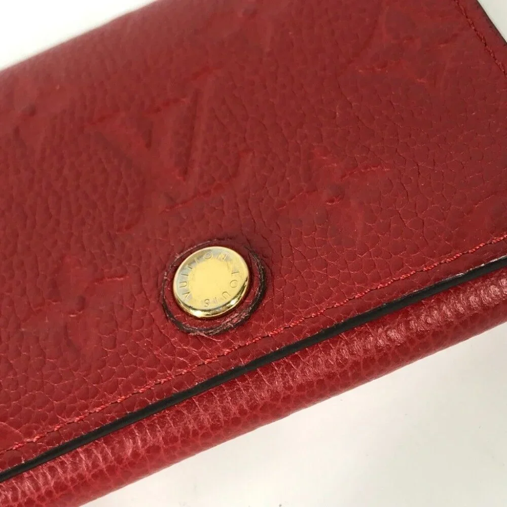 Auth LOUIS VUITTON M58457 MonogramEmpreinte Annellop-Cult de Vuitto Bifold Card - Picture 7 of 14
